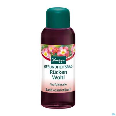 Sie sehen eine Packung Kneipp Gesundheitsbad Rueckenwohl 100ml, Produktbild: 03 Kneipp Gesundheitsbad Rueckenwohl 100ml, A-Nr.: 3477352 - 03
