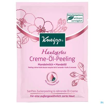 Sie sehen eine Packung Kneipp Mandelbluete Hautzart Creme-oel Peeling 40ml, Produktbild: 01 Kneipp Mandelbluete Hautzart Creme-oel Peeling 40ml, A-Nr.: 4612332 - 01