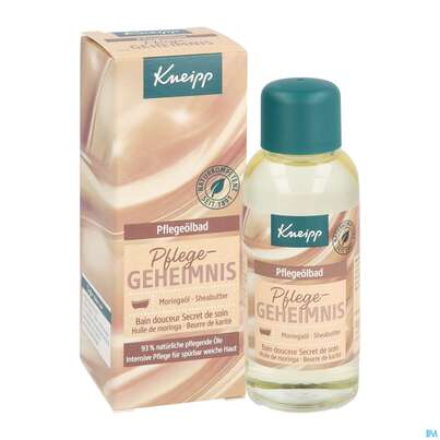 Sie sehen eine Packung Kneipp Pflegeoelbad Pflegegeheimnis 100ml, Produktbild: 05 Kneipp Pflegeoelbad Pflegegeheimnis 100ml, A-Nr.: 4768206 - 05