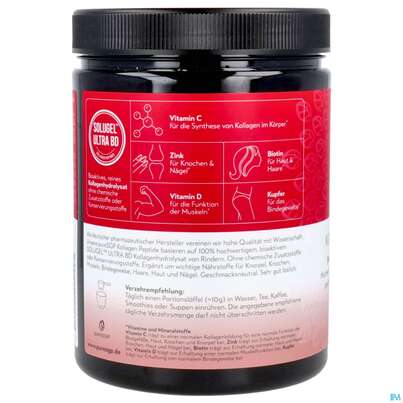 Sie sehen eine Packung Kollagen Peptide/puresgp 300g, Produktbild: 02 Kollagen Peptide/puresgp 300g, A-Nr.: 5942652 - 02