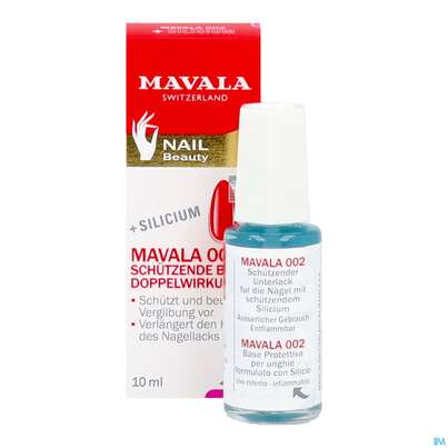 Mavala 002 Doppel-aktion M.silic Base Unterlack +silicium 10ml, A-Nr.: 2976633 - 12