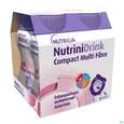 Sie sehen eine Packung Nutrini/drink Flasche Comp Multifibre 125ml Erdbeere 4st, Produktbild: 01 Nutrini/drink Flasche Comp Multifibre 125ml Erdbeere 4st, A-Nr.: 5857627 - 01