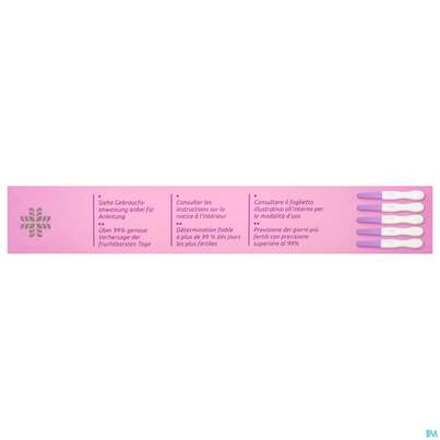 Sie sehen eine Packung Ovulationstest Livsane 5st, Produktbild: 07 Ovulationstest Livsane 5st, A-Nr.: 5848918 - 07