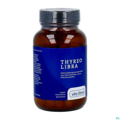 Sie sehen eine Packung Vita Libra Kapseln Thyreolibra 60st, Produktbild: 02 Vita Libra Kapseln Thyreolibra 60st, A-Nr.: 5905177 - 02