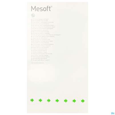 Sie sehen eine Packung Vlieskompressen Mesoft/set Steril 10x 10cm 150st (30x5), Produktbild: 09 Vlieskompressen Mesoft/set Steril 10x 10cm 150st (30x5), A-Nr.: 1652331 - 09