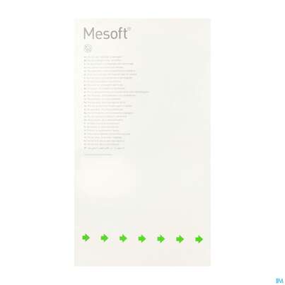 Sie sehen eine Packung Vlieskompressen Mesoft/set Steril 10x 10cm 150st (30x5), Produktbild: 12 Vlieskompressen Mesoft/set Steril 10x 10cm 150st (30x5), A-Nr.: 1652331 - 12