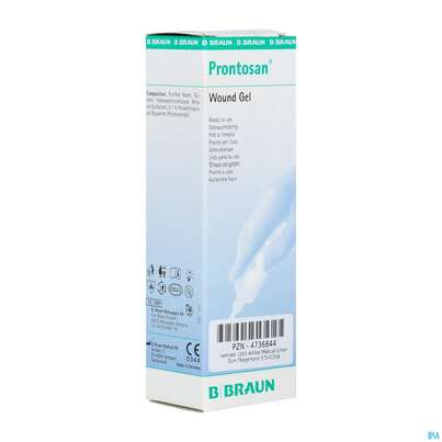 Sie sehen eine Packung Prontosan Wundreinigungsgel Bra 30ml, Produktbild: 04 Prontosan Wundreinigungsgel Bra 30ml, A-Nr.: 3035743 - 04