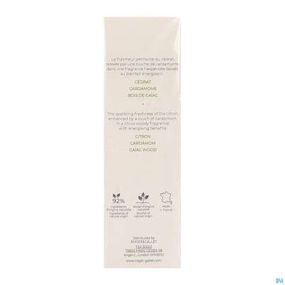 Roger&amp;gallet Cédrat Duftendes Wohlfühl-wasser 30ml, A-Nr.: 5668837 - 08