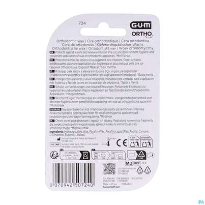 Zahnpflege Gum Orthodont Wachs Klar 723 1st, A-Nr.: 3115815 - 04