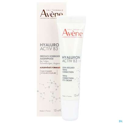 Sie sehen eine Packung Avene Hyaluron Activ B3 Augencreme 15ml, Produktbild: 14 Avene Hyaluron Activ B3 Augencreme 15ml, A-Nr.: 5693410 - 14