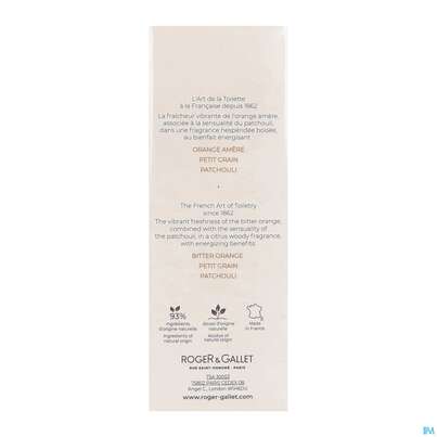 Roger&amp;gallet Bois D'orange Duftendes Wohlfühl-wasser 100ml, A-Nr.: 5668889 - 09
