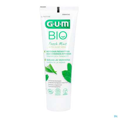 Zahnpaste Gum Bio Aloe Vera +peffer- Minze Bu-70 75ml, A-Nr.: 5398154 - 08