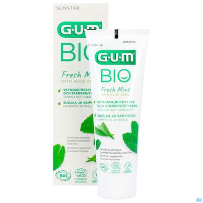 Zahnpaste Gum Bio Aloe Vera +peffer- Minze Bu-70 75ml, A-Nr.: 5398154 - 09