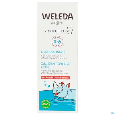 Zahngel Weleda Mit Fluorid Kids 50ml, A-Nr.: 5908655 - 01