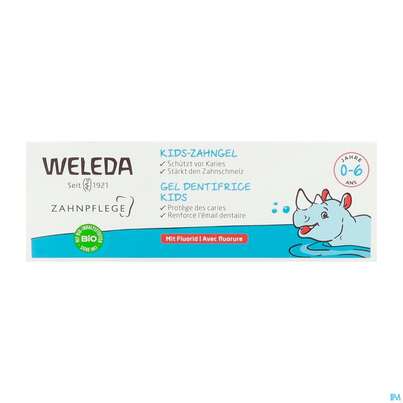 Zahngel Weleda Mit Fluorid Kids 50ml, A-Nr.: 5908655 - 05