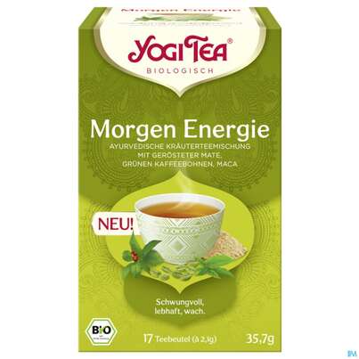 Yogi Tea Bio Morgen Energie 35,7g 17st, A-Nr.: 5879379 - 02
