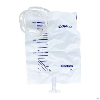 Sie sehen eine Packung Urinbeutel Ruesch/bett 2000ml +schlauch/unsteril T-tap Ablasshahn 130cmnr 85 1st, Produktbild: 01 Urinbeutel Ruesch/bett 2000ml +schlauch/unsteril T-tap Ablasshahn 130cmnr 85 1st, A-Nr.: 3471591 - 01