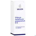 Sie sehen eine Packung Stibium/met.praep. -weleda Trituration D 6 20g, Produktbild: 03 Stibium/met.praep. -weleda Trituration D 6 20g, A-Nr.: 0896226 - 03