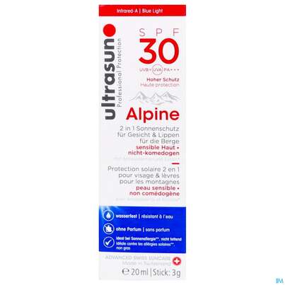 Sonnenprodukte Ultrasun 20ml+2,3g Alpine Compi Spf30 62550 1st, A-Nr.: 4604108 - 01