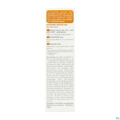 Sonnenprodukte Avene Anti/pigmentation Fluid Spf50+ 40ml, A-Nr.: 5899181 - 04