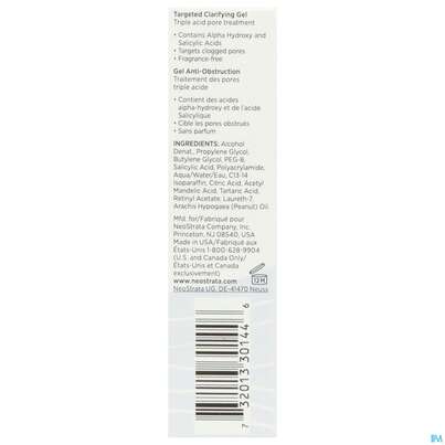 Sie sehen eine Packung Neostrata Targeted Clarifying Gel Spot Treatment Gel 15g, Produktbild: 08 Neostrata Targeted Clarifying Gel Spot Treatment Gel 15g, A-Nr.: 5381739 - 08
