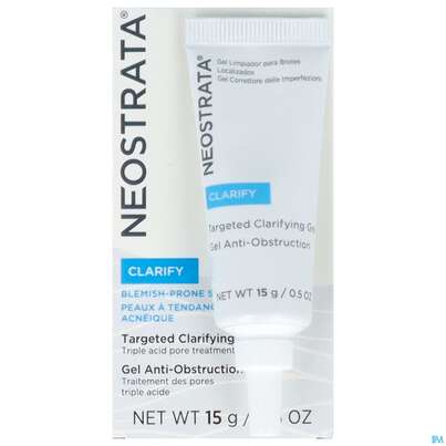 Sie sehen eine Packung Neostrata Targeted Clarifying Gel Spot Treatment Gel 15g, Produktbild: 10 Neostrata Targeted Clarifying Gel Spot Treatment Gel 15g, A-Nr.: 5381739 - 10