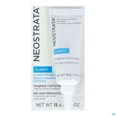 Sie sehen eine Packung Neostrata Targeted Clarifying Gel Spot Treatment Gel 15g, Produktbild: 12 Neostrata Targeted Clarifying Gel Spot Treatment Gel 15g, A-Nr.: 5381739 - 12