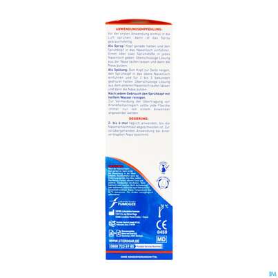 Sie sehen eine Packung Nasenspray Sterimar Meerwasser Verstopfte Nase 100ml, Produktbild: 03 Nasenspray Sterimar Meerwasser Verstopfte Nase 100ml, A-Nr.: 5686344 - 03