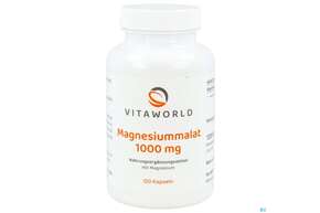 Magnesium Malat 1000mg Kapseln Elementar Vita World 120st, A-Nr.: 5608953 - 01