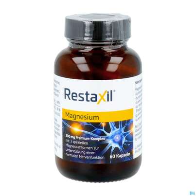 Magnesium Kapseln Restaxil 60st, A-Nr.: 5934807 - 01