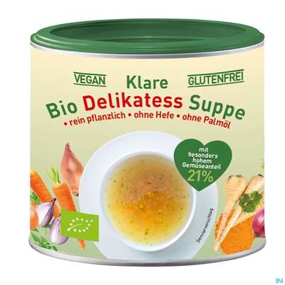 Sie sehen eine Packung Gewusst Wie Bio Delikatess Suppe 450g, Produktbild: 01 Gewusst Wie Bio Delikatess Suppe 450g, A-Nr.: 5893327 - 01