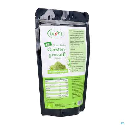 Gerstengrass Saft Pulver Bio 100% Rein Rohkostqualitaet Konzentr.inhaltsstoffe 150g, A-Nr.: 5647083 - 03