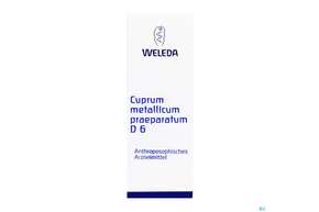 Cuprum Metallicum Praep -weleda Trituration D 6 20g, A-Nr.: 1470073 - 01