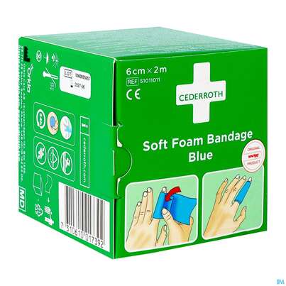 Sie sehen eine Packung Cederroth Soft/foam Pflaster 2m Ref51011011 1st, Produktbild: 02 Cederroth Soft/foam Pflaster 2m Ref51011011 1st, A-Nr.: 5289873 - 02
