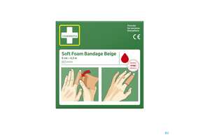 Cederroth Snoegg Pflasterverband Selbsthaftend Latexfrei Rolle Beige 6x 450cm 1st, A-Nr.: 5692528 - 01