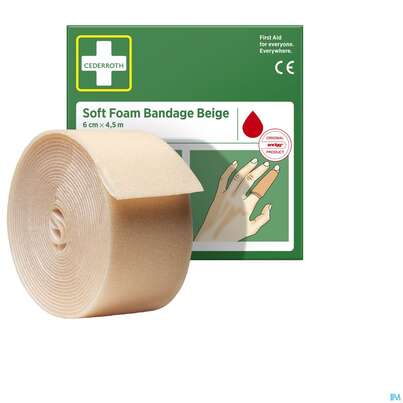 Sie sehen eine Packung Cederroth Snoegg Pflasterverband Selbsthaftend Latexfrei Rolle Beige 6x 450cm 1st, Produktbild: 03 Cederroth Snoegg Pflasterverband Selbsthaftend Latexfrei Rolle Beige 6x 450cm 1st, A-Nr.: 5692528 - 03