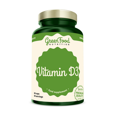 GreenFood Nutrition Vitamin D3 60 Kapseln, A-Nr.: 5634867 - 01