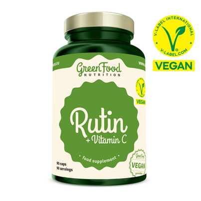 GreenFood Nutrition Rutin + Vitamin C 90 Kapseln, A-Nr.: 6004186 - 01