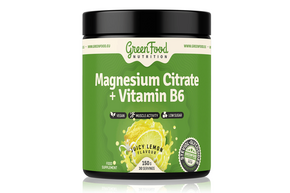GreenFood Nutrition Magnesium Citrate + Vitamin B6 150 G Zitrone, A-Nr.: 6004588 - 01