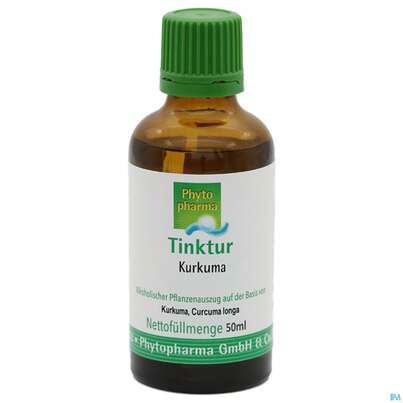 Sie sehen eine Packung Kurkuma Tinktur Phytopharma 50ml, Produktbild: 02 Kurkuma Tinktur Phytopharma 50ml, A-Nr.: 4583748 - 02