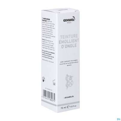 Sie sehen eine Packung Gehwol Med.nagelweicher Nr 64125 15ml, Produktbild: 05 Gehwol Med.nagelweicher Nr 64125 15ml, A-Nr.: 1873115 - 05
