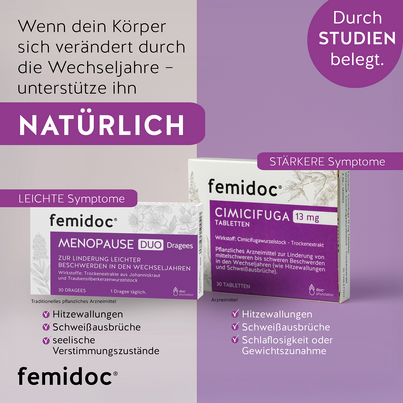femidoc® MENOPAUSE DUO Dragees, A-Nr.: 5504515 - 08