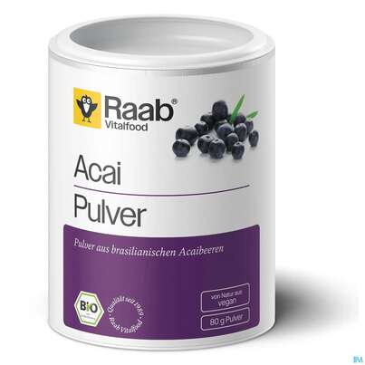 Acai Pulver Bio Raab 80g, A-Nr.: 5870970 - 03