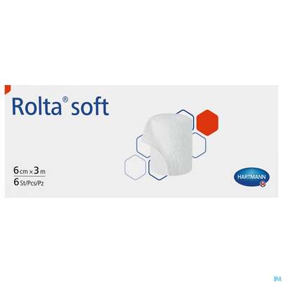 Sie sehen eine Packung Rolta/soft Synthetik-wattebinden Unsteril 3mx 10cm 30st, Produktbild: 02 Rolta/soft Synthetik-wattebinden Unsteril 3mx 10cm 30st, A-Nr.: 2368997 - 02