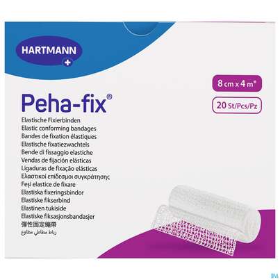 Elastische Binden Peha-fix Fixierbinde 4mx 8cm 20st, A-Nr.: 4902863 - 02