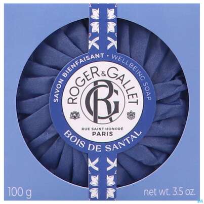 Sie sehen eine Packung Seifen Roger & Gallet Wellbeing Soap Bois De Santal 100g, Produktbild: 02 Seifen Roger & Gallet Wellbeing Soap Bois De Santal 100g, A-Nr.: 5733517 - 02