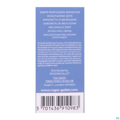 Sie sehen eine Packung Seifen Roger & Gallet Wellbeing Soap Bois De Santal 100g, Produktbild: 06 Seifen Roger & Gallet Wellbeing Soap Bois De Santal 100g, A-Nr.: 5733517 - 06