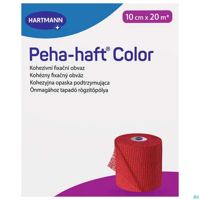 Peha-haft Color Latexfrei Red 20mx 10cm 1st, A-Nr.: 3879814 - 02