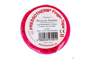 Tape Pressotherm/finger-tape Flexibel Kohaesive 2,5cmx 4,5m Pink 1st, A-Nr.: 4250952 - 01