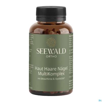 Sie sehen eine Packung Seewald Haut Haare Nägel Komplex 60 St, Produktbild: 01 Seewald Haut Haare Nägel Komplex 60 St, A-Nr.: 4911170 - 01